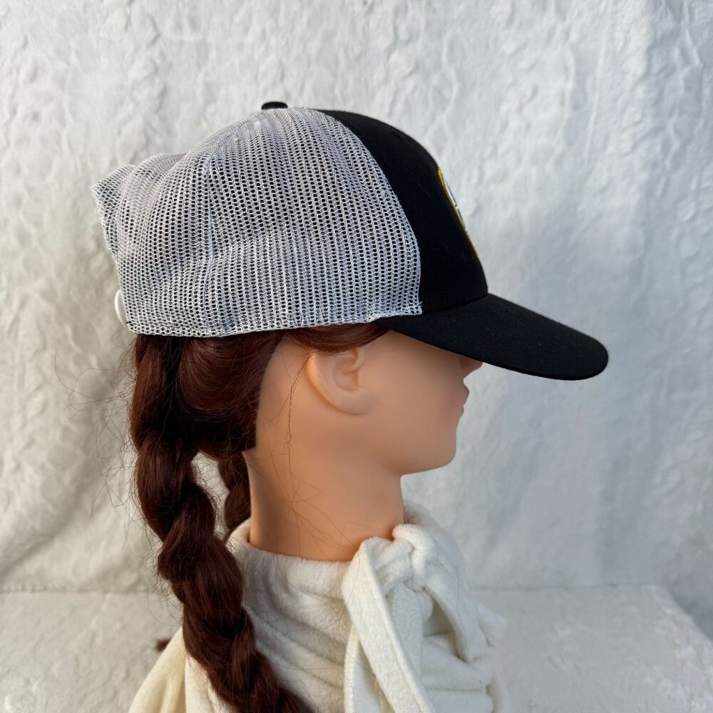 Pittsburgh Pirates Spring Training 2022 OSFA Blk & Wht Trucker Mesh Hat 47 Brand - Picture 5 of 9